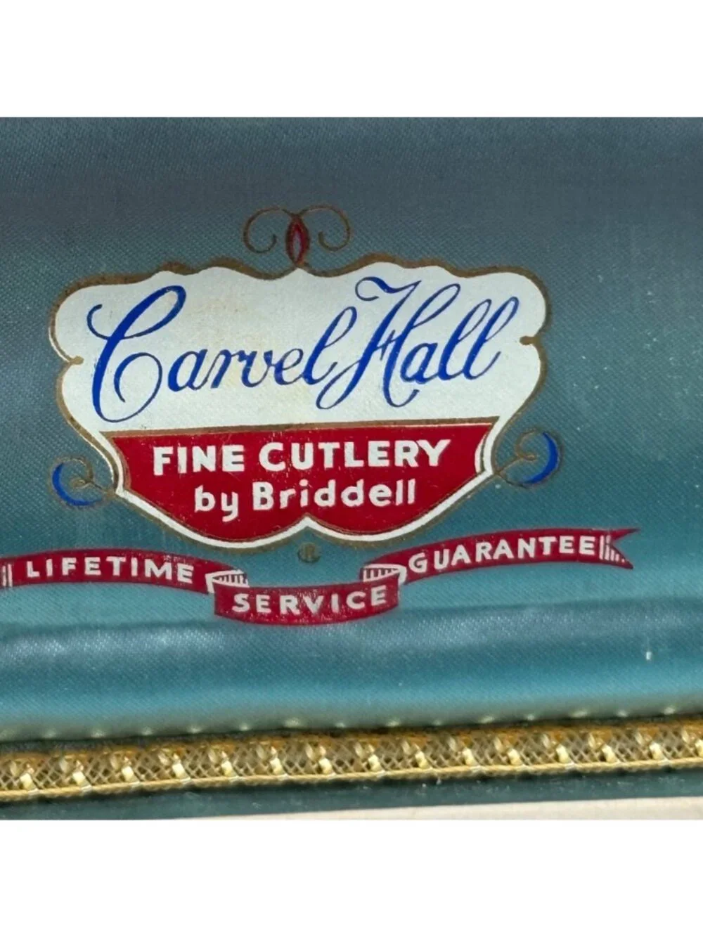 Carvel Hill Carving Set By Briddell Annapolis Regency Inlay Design Silver Ivory